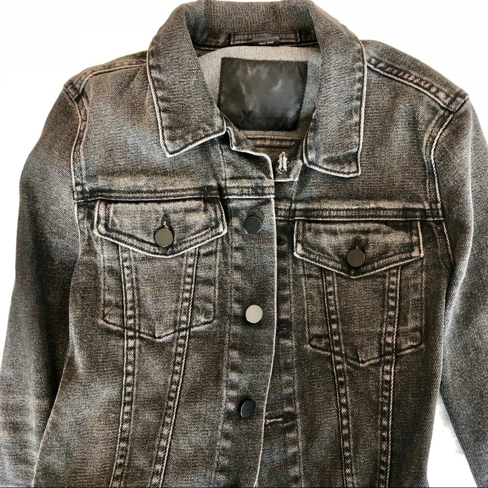 Alexander Wang Black Jean Jacket